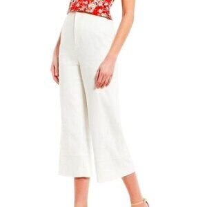 NWT Antonio Melani ABBY wide leg crop pants
